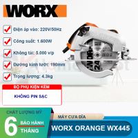 Máy cưa đĩa 1600W 190mm Worx Orange WX445