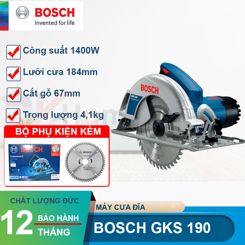 Máy Cưa gỗ Bosch GKS 190