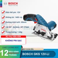 Máy Cưa gỗ dùng pin Bosch GKS 12V-LI