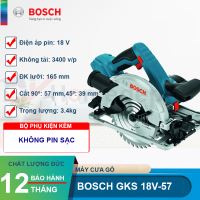 Máy cưa gỗ dùng pin Bosch GKS 18V-57