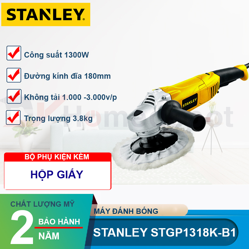 Máy đánh bóng Stanley STGP1318K-B1
