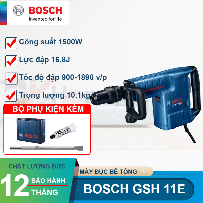 Máy đục bê tông Bosch GSH 11E 1500W