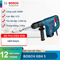 Máy đục bê tông Bosch GSH 3E 650W