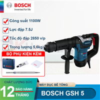 Máy đục bê tông Bosch GSH 5 1100W