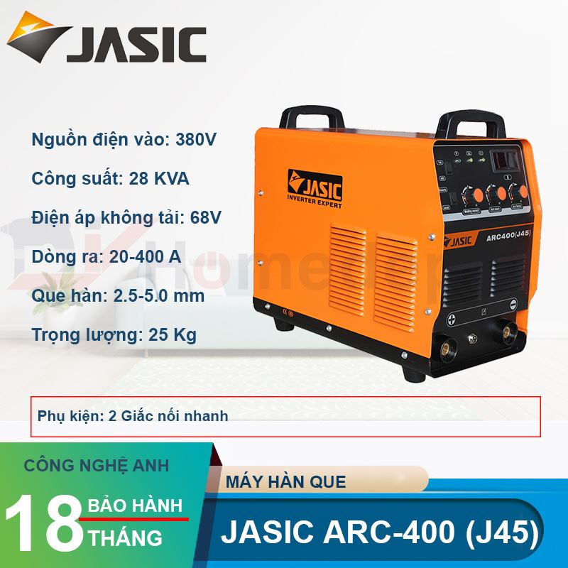 Máy hàn Jasic Inverter ARC-400 (J45)