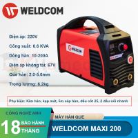 Máy hàn que dùng điện Weldcom Maxi 200
