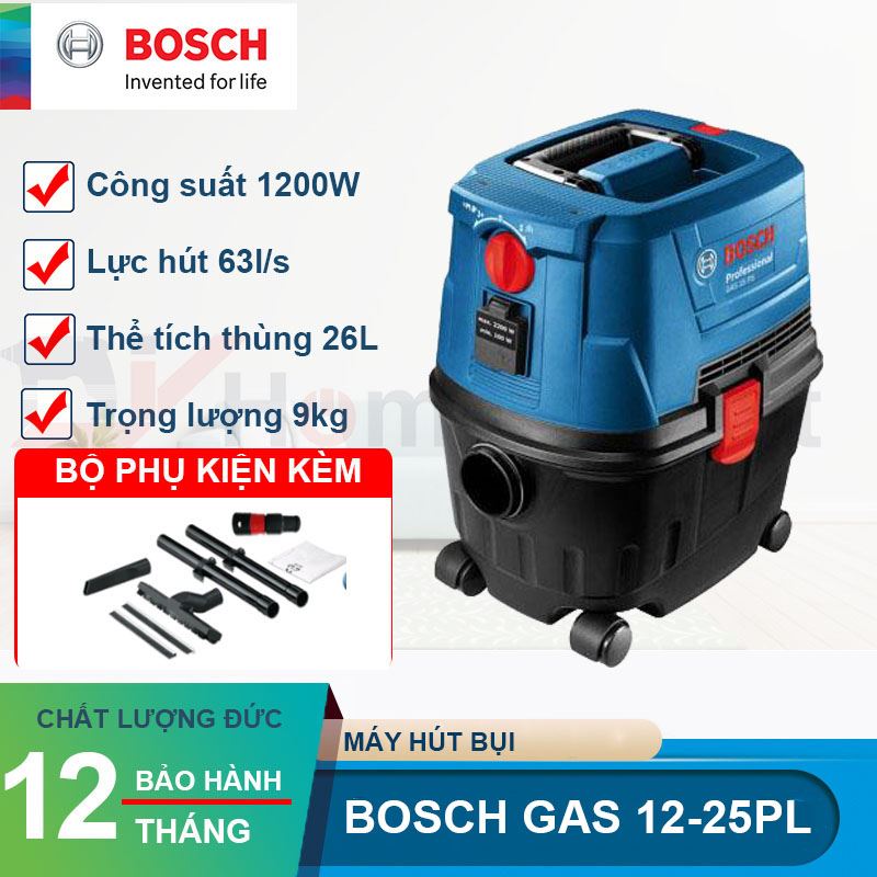 Máy hút bụi Bosch GAS 12-25 PL