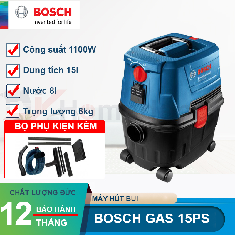 Máy hút bụi Bosch GAS 15 PS