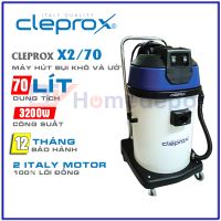 Máy hút bụi công nghiệp CleproX X2/70 (thùng nhựa)