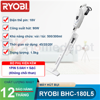 Máy hút bụi dùng pin Ryobi BHC-180L5 18V