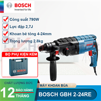 Máy khoan bê tông Bosch GBH 2-24 RE 790W