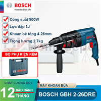Máy khoan bê tông Bosch GBH 2-26 DRE 800W