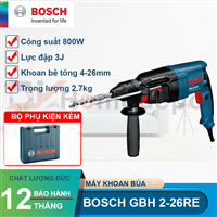 Máy khoan bê tông Bosch GBH 2-26 RE 800W