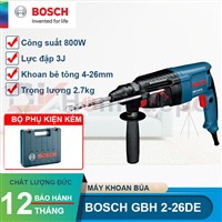 Máy khoan bê tông Bosch GBH 2-26DE 800W