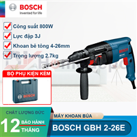 Máy khoan bê tông Bosch GBH 2-26E 800W