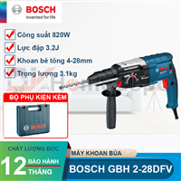 Máy khoan bê tông Bosch GBH 2-28 DFV 820W
