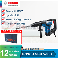 Máy khoan bê tông Bosch GBH 5-40D 1100W