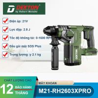 Máy khoan bê tông dùng pin 21V Dekton M21-RH2603XPRO