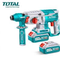 Máy Khoan Búa Dùng Pin 20V Total TRHLI202287 - Khoan Bê Tông, Động Cơ Không Chổi Than, Chính Hãng