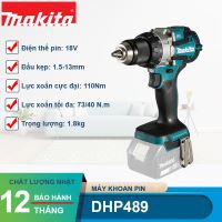 Máy khoan động lực dùng pin 18V Makita DHP489