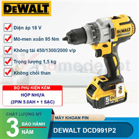 Máy khoan pin Dewalt DCD991P2/P1/M2/M1/N