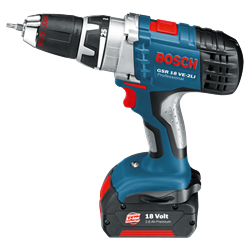 Máy khoan vặn vít dùng pin Bosch GSR 18 VE-2-LI