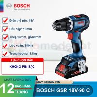 Máy khoan vặn vít dùng pin Bosch GSR 18V-90 C
