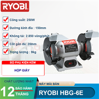 Máy mài bàn Ryobi HBG-6E
