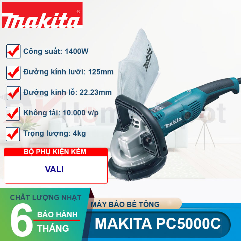 Máy mài bê tông Makita PC5000C