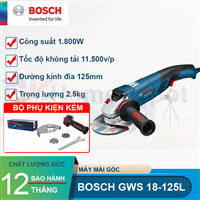 Máy mài góc Bosch GWS 18-125 L
