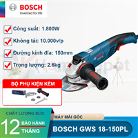 Máy mài góc Bosch GWS 18-150 PL