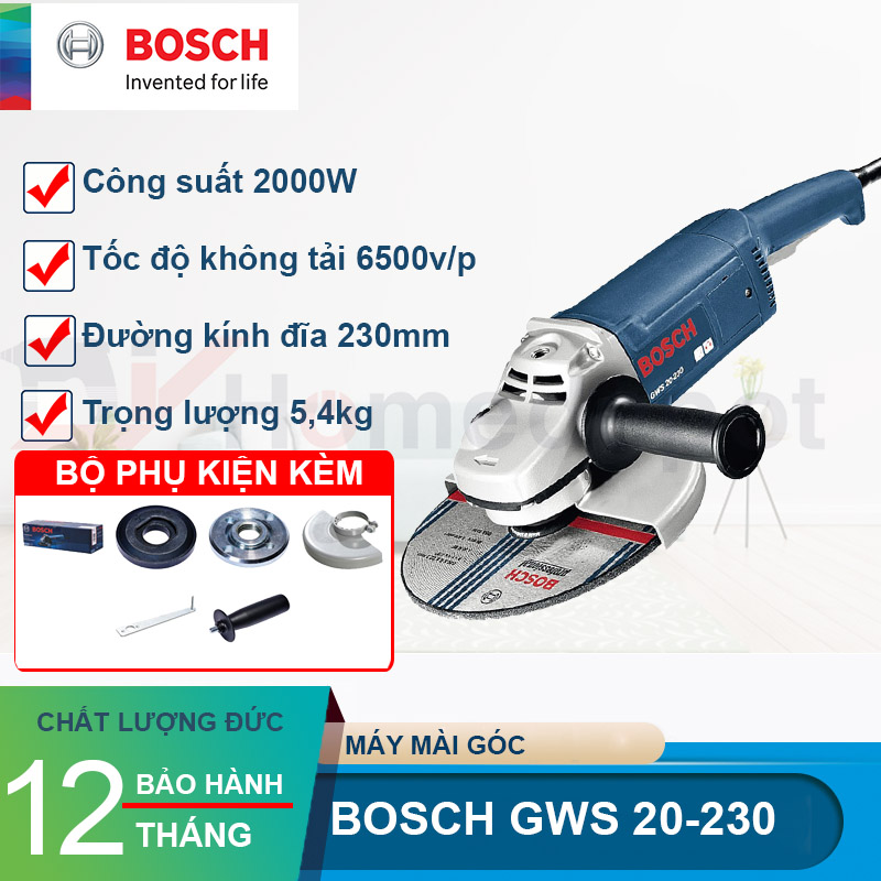 Máy Mài Góc Bosch GWS 20-230 2000W