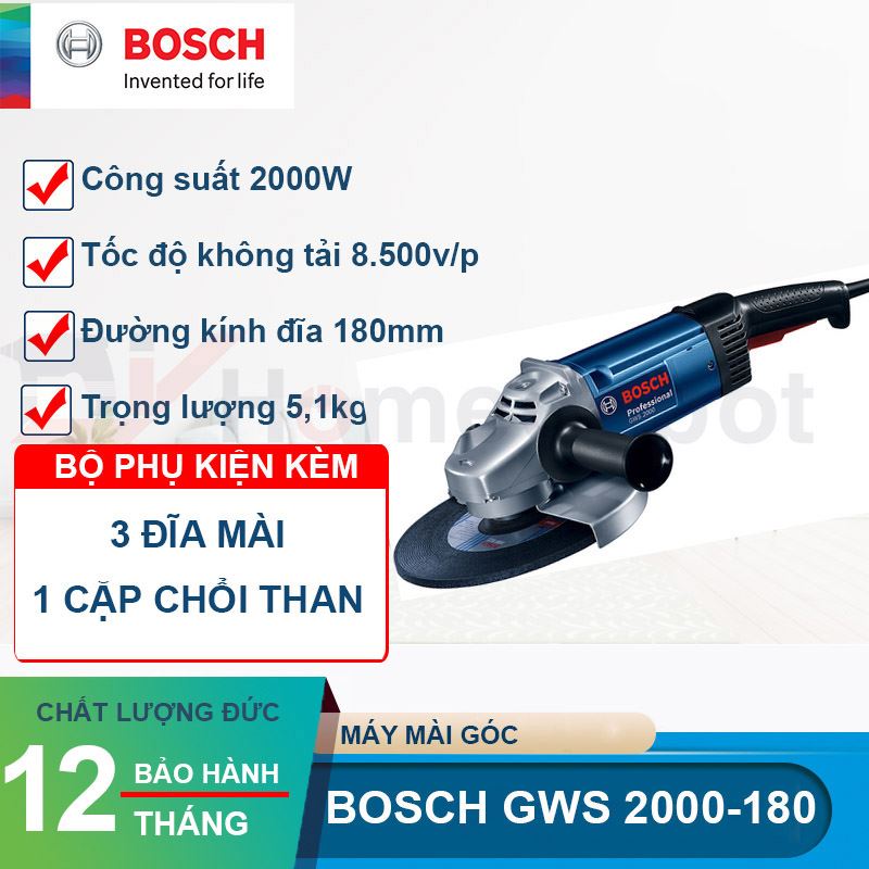 Máy mài góc Bosch GWS 2000-180