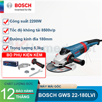 Máy mài góc Bosch GWS 22-180LVI 2200W