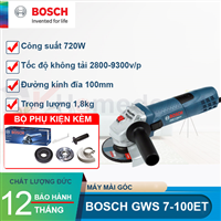 Máy Mài Góc Bosch GWS 7-100ET 720W