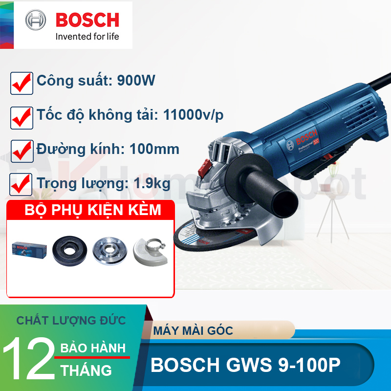 Máy mài góc Bosch GWS 9-100P