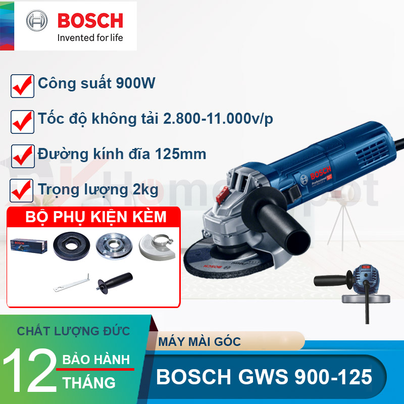 Máy mài góc Bosch GWS 900-125S