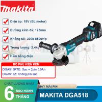 Máy mài góc dùng pin 18V Makita DGA518