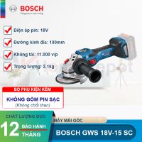 Máy mài góc dùng pin Bosch GWS 18V-15 SC 18V (Solo)