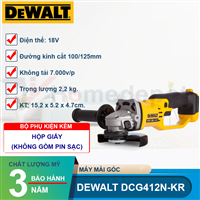 Máy mài góc dùng pin Dewalt DCG412N-KR