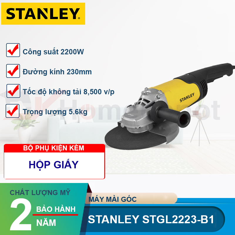 Máy mài góc Stanley STGL2223-B1