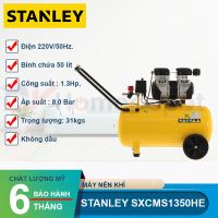 Máy nén khí không dầu 50 lít Stanley SXCMS1350HE