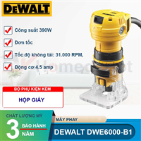 Máy phay Dewalt DWE6000-B1
