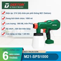 Máy phun sơn dùng pin 21V Dekton M21-SPS1000