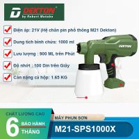Máy phun sơn dùng pin 21V Dekton M21-SPS1000X
