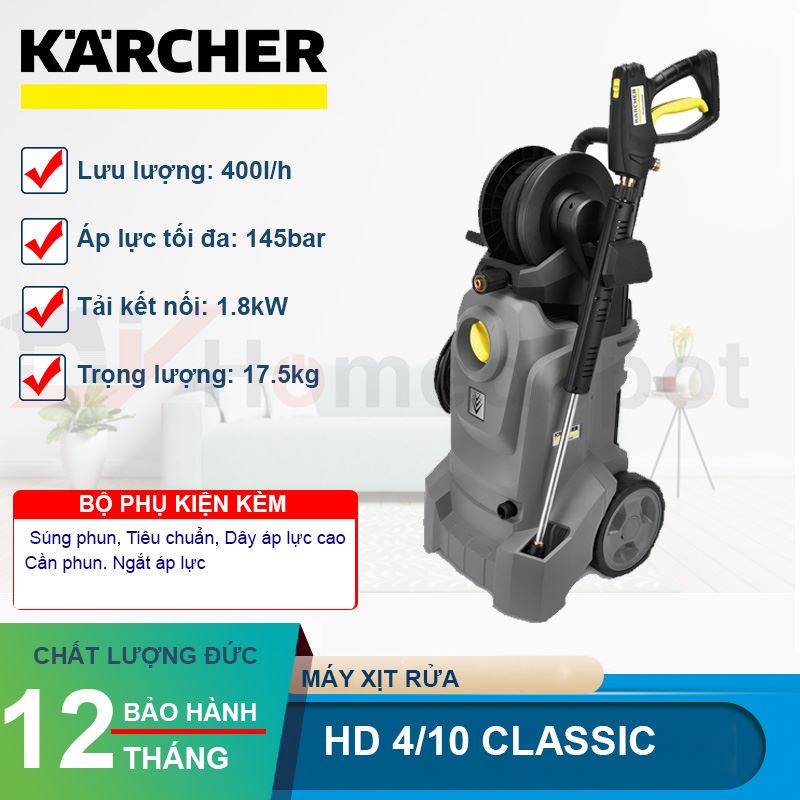 Máy rửa xe Karcher HD 4/10 Classic