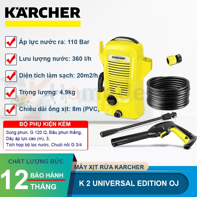 Máy rửa xe Karcher K 2 Universal Edition OJ