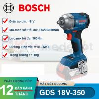 Máy siết bu lông dùng pin Bosch GDS 18V-350 18V