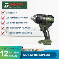 Máy Siết Bu Lông Pin 21V Dekton M21-IW1000XPLUS