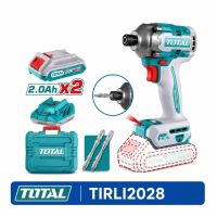 Máy Siết Vít Không Chổi Than Dùng Pin Lithium 20V Total TIRLI2028 285Nm Kèm 2 Pin 2.0Ah & Sạc Chính Hãng